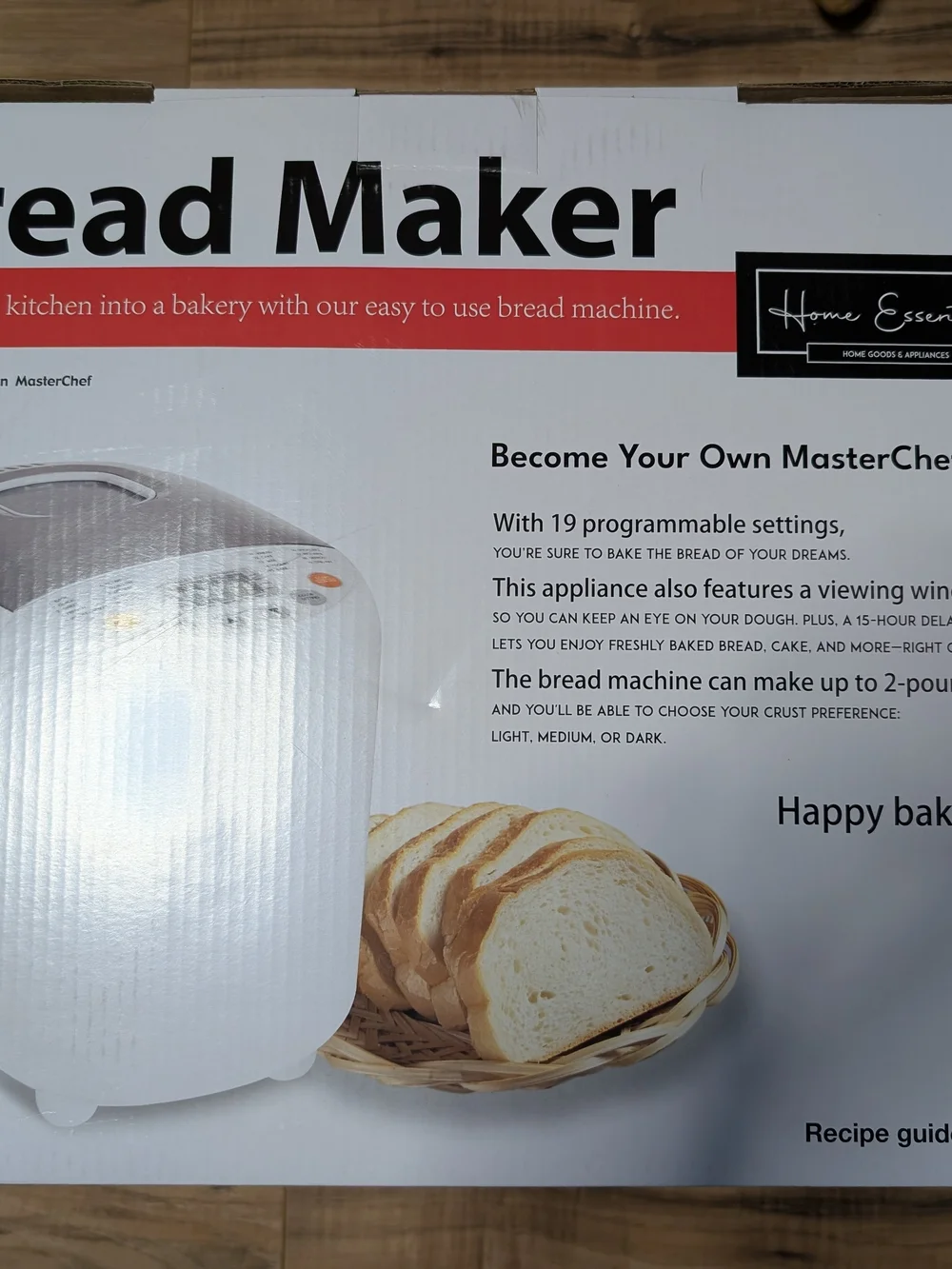 Home Essentials automatic bread